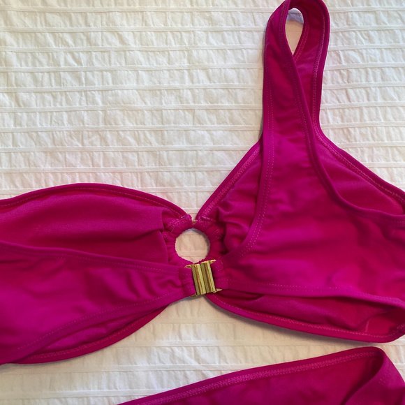 Cabana del Sol Hot Pink Bikini - NWT - Picture 6 of 10